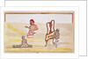 Caning Chairs for Export to Great Britain by Indian School