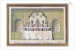Buffet for a ball at the Hotel de Ville, Paris, 1745 by Jacques-Francois Blondel