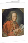 Portrait of Voltaire by Jean Huber