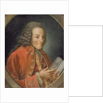 Portrait of Voltaire by Jean Huber