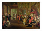 A Bal Pare during the Carnival, c.1710 by French School