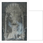 Scene from the tragedy of 'Semiramis' by Voltaire by Louis Jean Desprez