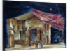 Stage design for Act II of 'La Juive', first performed at the Paris Opera on 23rd February 1835 by French School