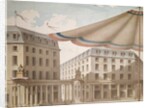 Design for decorating the Place de l'Odeon for a revolutionary fete, 1790 by Charles de Wailly