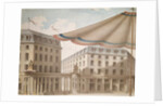 Design for decorating the Place de l'Odeon for a revolutionary fete, 1790 by Charles de Wailly