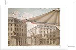 Design for decorating the Place de l'Odeon for a revolutionary fete, 1790 by Charles de Wailly