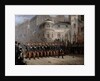 The Return of the Troops to Paris from the Crimea, Boulevard des Italiens, in front of the Hanover Pavilion, December 1855 by Emmanuel Masse