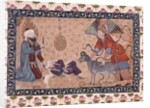 Sacrifice of Abraham by Persian School