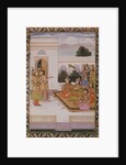 Joseph presented to the wives of Mizr by Zuleika, Potiphar's wife, episode from the popular Persian poem 'Yusuf and Zulaikha' by Jami c.1780 by School Mughal