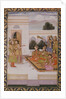Joseph presented to the wives of Mizr by Zuleika, Potiphar's wife, episode from the popular Persian poem 'Yusuf and Zulaikha' by Jami c.1780 by School Mughal