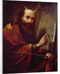 Moses and the Tablets of the Law by Claude Vignon