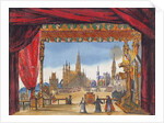 Stage design for Act V of 'La Juive', first performed at the Paris Opera on 23rd February 1835 by French School