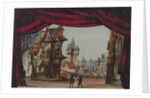 Stage design for 'La Juive', first performed at the Paris Opera on 23rd February 1835 by French School