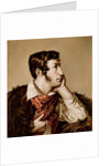 Portrait of Adam Bernard Mickiewicz by Walenty Wankowicz