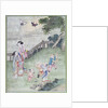 Children playing with kites by School Chinese