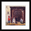 Entry of a mosque in Algiers, c.1830 by Theodore Leblanc
