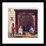 Entry of a mosque in Algiers, c.1830 by Theodore Leblanc