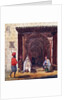 Entry of a mosque in Algiers, c.1830 by Theodore Leblanc