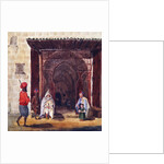 Entry of a mosque in Algiers, c.1830 by Theodore Leblanc