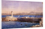 The Harbour and Jetty at Algiers, c.1830 by Theodore Leblanc