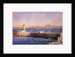 The Harbour and Jetty at Algiers, c.1830 by Theodore Leblanc