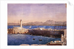 The Harbour and Jetty at Algiers, c.1830 by Theodore Leblanc