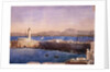 The Harbour and Jetty at Algiers, c.1830 by Theodore Leblanc