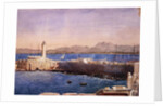 The Harbour and Jetty at Algiers, c.1830 by Theodore Leblanc