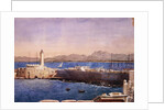 The Harbour and Jetty at Algiers, c.1830 by Theodore Leblanc