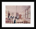 Marie-Therese-Charlotte de Bourbon, Madame Royale, meets her cousins Emperor Francis II of Austria and his wife Maria Teresa in Vienna after her release in 1795 from imprisonment in Paris, c.1796 by French School