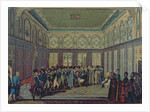 Reception of General Aubert-Dubayet by the Grand Vizier of the Sultan in Constantinople, 1796-97 by Antoine-Laurent Castellan