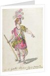 Costume design for a performance in Paris in 1762 of Lully's opera 'Acis et Galatee' by Nicolas Boquet