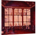 La Morgue, largest morgue in Paris, 1830-40 by School French