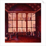 La Morgue, largest morgue in Paris, 1830-40 by School French