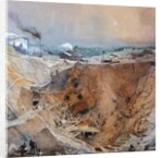 Opencast Mining at Vieille Montagne, Saone et Loire, c.1854 by Ignace Francois Bonhomme