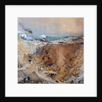 Opencast Mining at Vieille Montagne, Saone et Loire, c.1854 by Ignace Francois Bonhomme