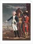 Portrait of the Marquis de La Fayette with an Aide-de-Camp during the American War of Independence by French School
