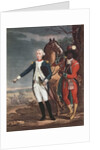 Portrait of the Marquis de La Fayette with an Aide-de-Camp during the American War of Independence by French School