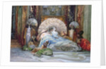 Sarah Bernhardt in the title role of 'Theodora', by Victorien Sardou by Georges Clairin