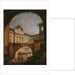 The Palais de Justice, Paris, by Pierre Antoine Demachy