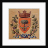 Heraldic Arms of the City of Nimes by French School