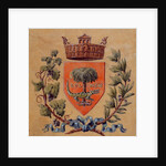 Heraldic Arms of the City of Nimes by French School