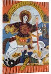 Saint George and the Dragon by School Serbian