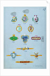 Designs for gifts to reward participants in festivities at the Hermitage for the season of 1902-3 by Carl Faberge