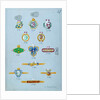 Designs for gifts to reward participants in festivities at the Hermitage for the season of 1902-3 by Carl Faberge