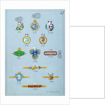 Designs for gifts to reward participants in festivities at the Hermitage for the season of 1902-3 by Carl Faberge