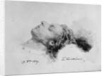 Frederic Chopin on his deathbed, 17th October 1849 by Antar Teofil Kwiatowski