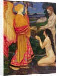 The Angel offering the fruits of the Garden of Eden to Adam and Eve by John Byam Liston Shaw