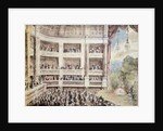 Scene at the Opera, c.1760 by Gabriel de (after) Saint-Aubin