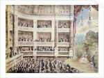 Scene at the Opera, c.1760 by Gabriel de (after) Saint-Aubin